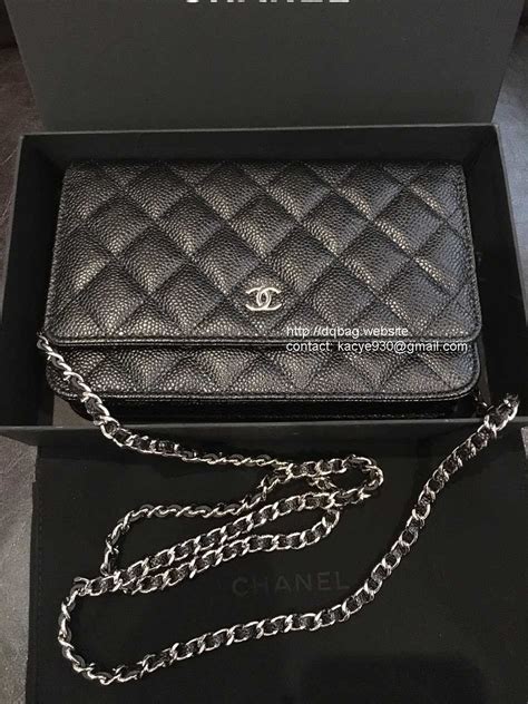 how to add a chain to chanel wallet|chanel wallet on chain classic.